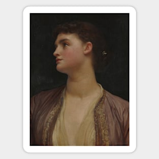 Lucia by Frederic Leighton Magnet